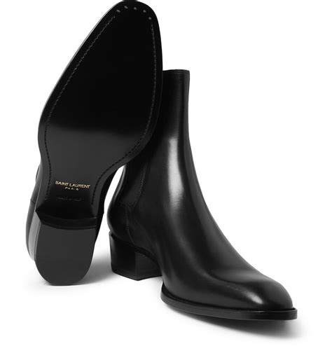 yves saint laurent chelsea boots mens|saint laurent boots for men.